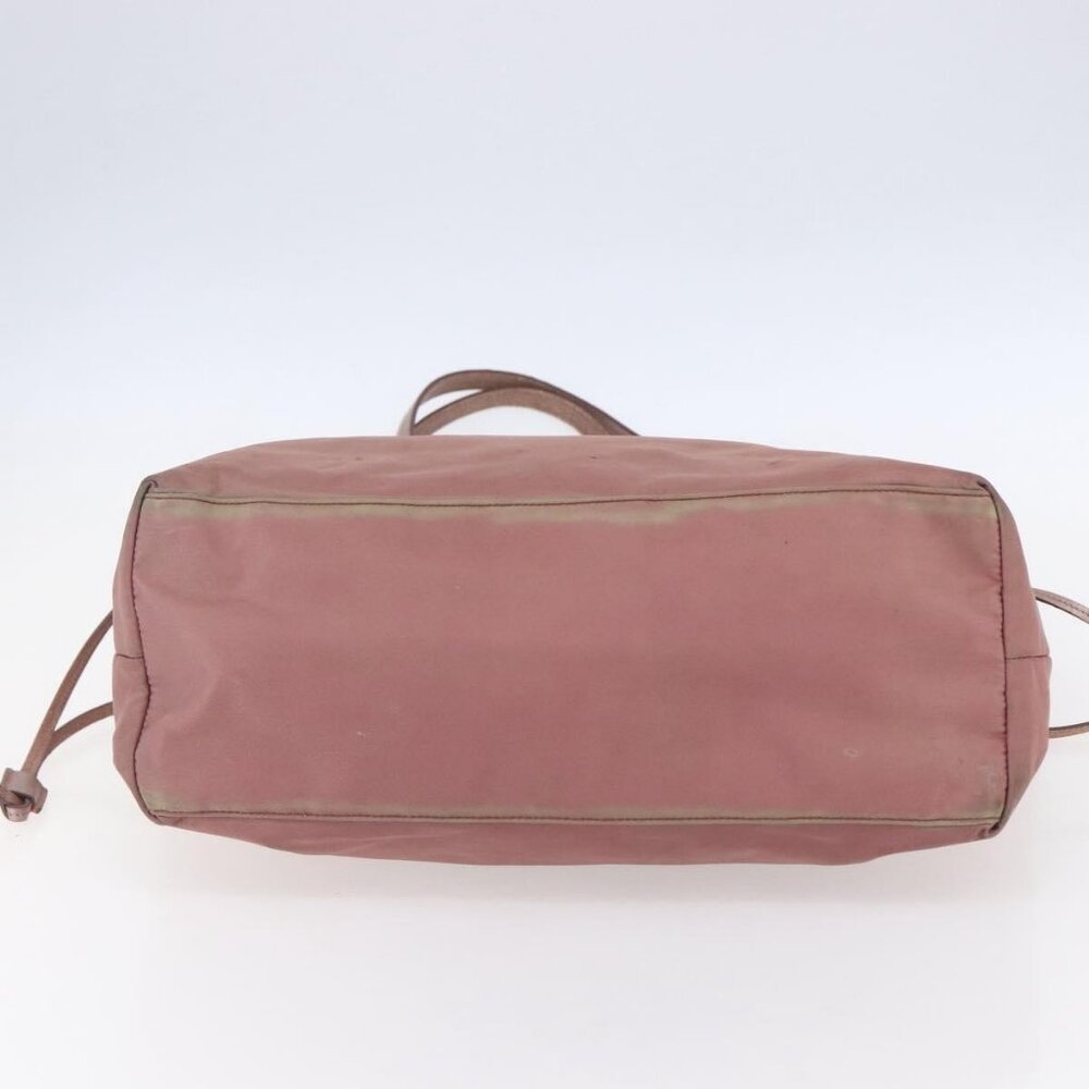 PRADA Tote Bag Nylon Pink Silver Auth bs31047 - Picture 6 of 16